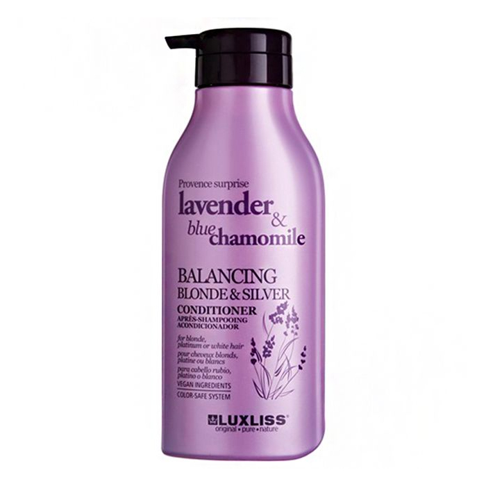 Кондиціонер для блонду Balancing Blonde & Silver Conditioner Luxliss, 500 мл