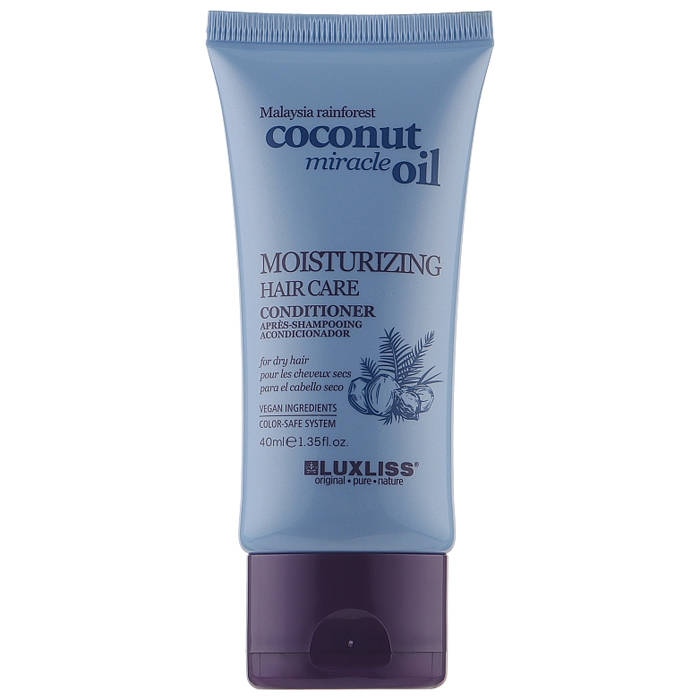 Зволожуючий кондиціонер для волосся Moisturizing Hair Care Conditioner Luxliss, 40 мл