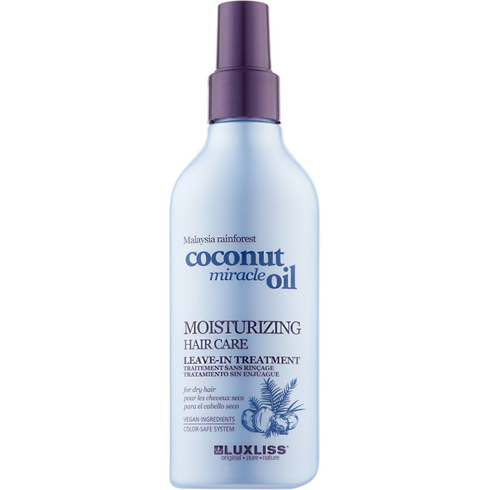 Спрей з кокосовим маслом для волосся Moisturizing Hair Care Spray Luxliss, 150 мл