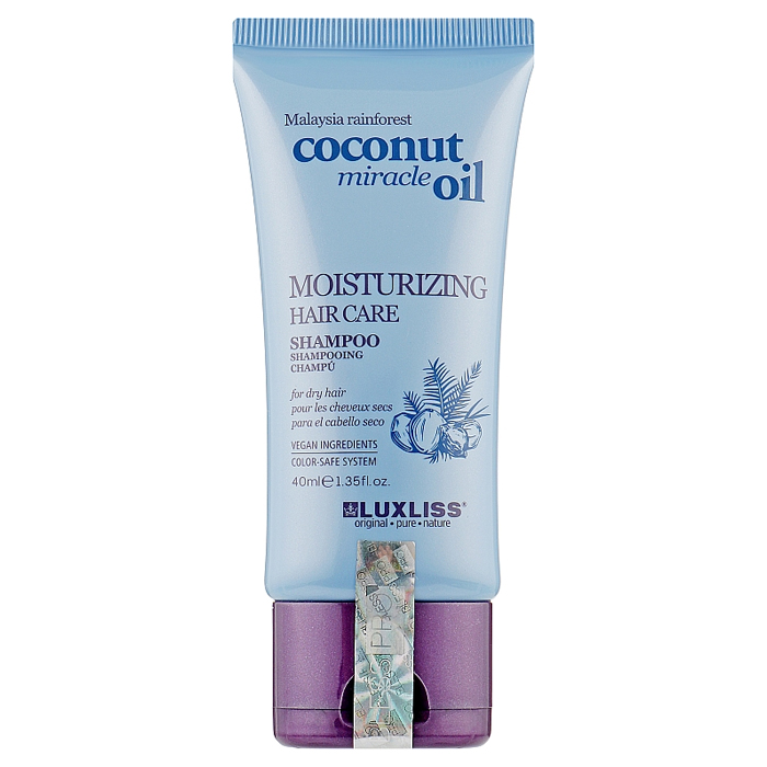 Зволожуючий шампунь для волосся Moisturizing Hair Care Shampoo Luxliss, 40 мл
