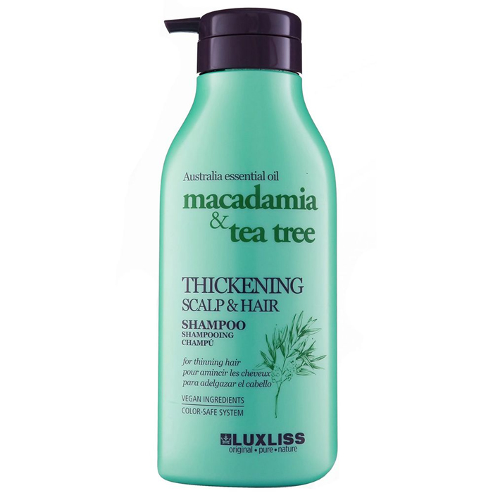 Зміцнюючий шампунь для волосся Thickening Scalp & Hair Shampoo Luxliss, 500 мл