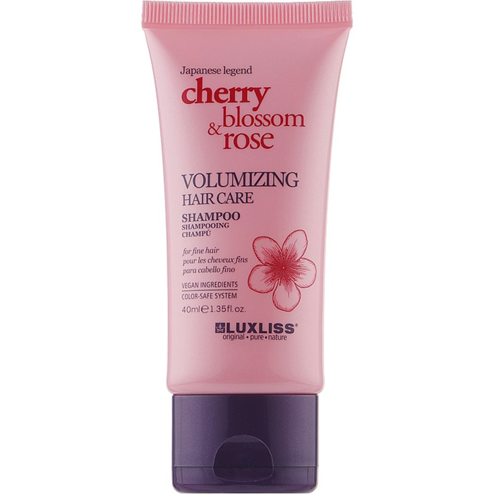 Шампунь для об'єму волосся Volumizing Hair Care Shampoo Luxliss, 40 мл