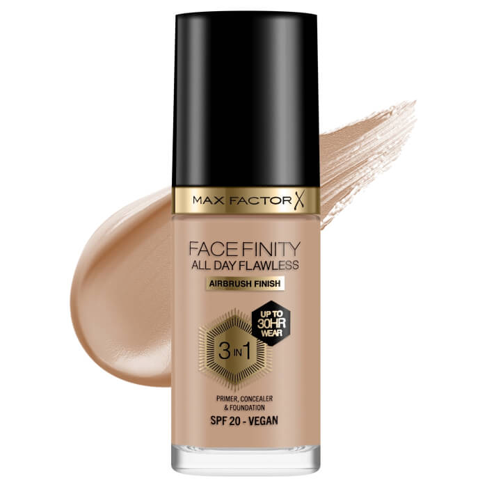Тональна основа  Face Finity 3 in 1 Foundation Max Factor №35С  30 мл