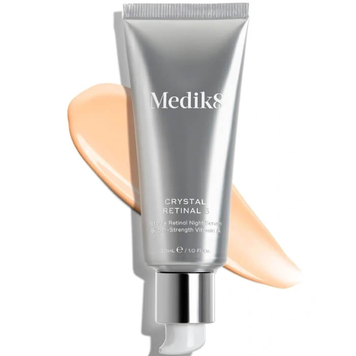 Нічна крем-сироватка з ретиналем 0.06% Crystal Retinal 6 Medik8, 30 мл