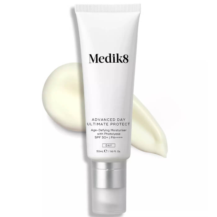 Антивіковий зволожувальний сонцезахисний крем із фотоліазою, SPF 50+ і PA++++ Advanced Day Ultimate Protect