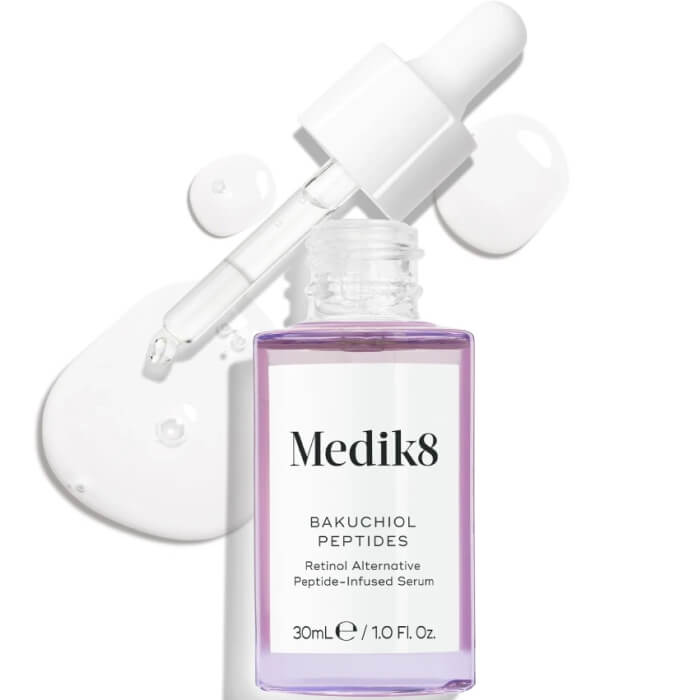 Пептидная сыворотка с бакучиолом Bakuchiol Peptides Medik8, 30 мл