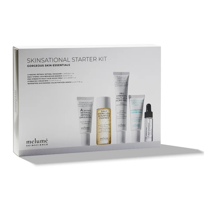 Стартовий набір в косметичці Skinsational Starter Kit Melumé Skinscience