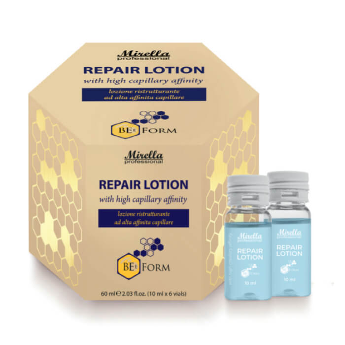 Iнтенсивний вiдновлюючий лосьйон з маточним молочком та пшеничними протеiнами Mirella, 6*10 мл