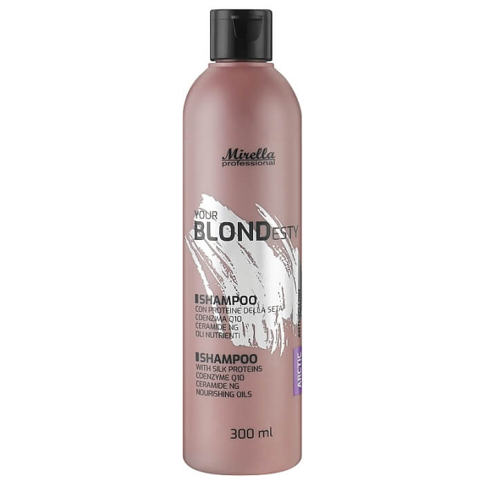 Шампунь для арктичних відтінків блонд Mirella, 300 мл