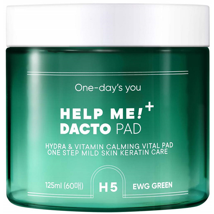 Тонер-диски для обличчя Help Me Dacto Pad One-days you, 60шт