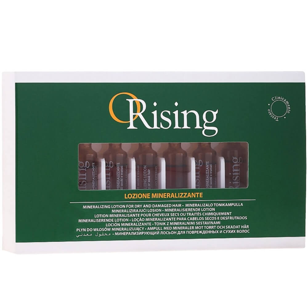 Мінералізуючий лосьйон-тонік для сухого та ламкого волосся Orising, 12x10 мл