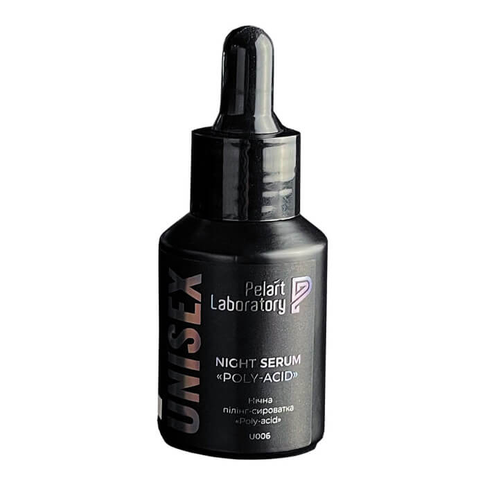 Нічна пілінг-сироватка «Poly-acid» Unisex Poly-Acid Night Serum Pelart Laboratory, 30 мл