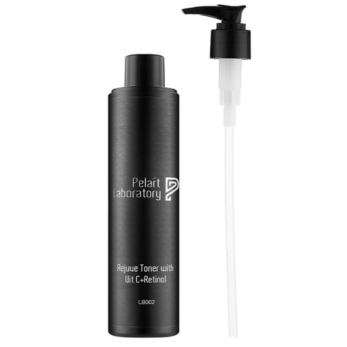 Тонік антиоксидантний омолоджувальний для обличчя Rejuve Toner With Vit C+Retinol Pelart Laboratory, 250 мл