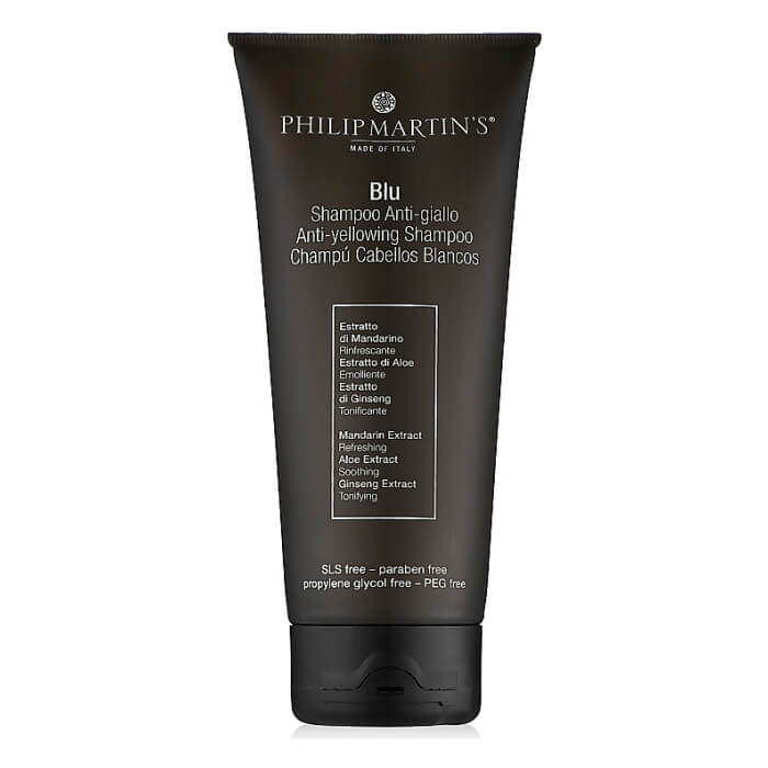 Шампунь для світлого волосся Blu Anti-yellowing Shampoo Philip Martin's, 200 мл
