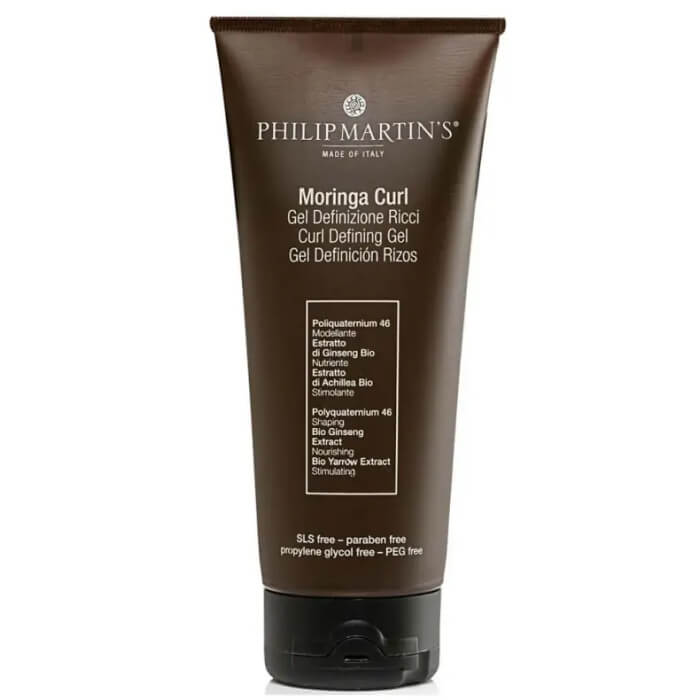Фиксирующий гель для укладки локонов Moringa Curl Philip Martin's, 200 мл
