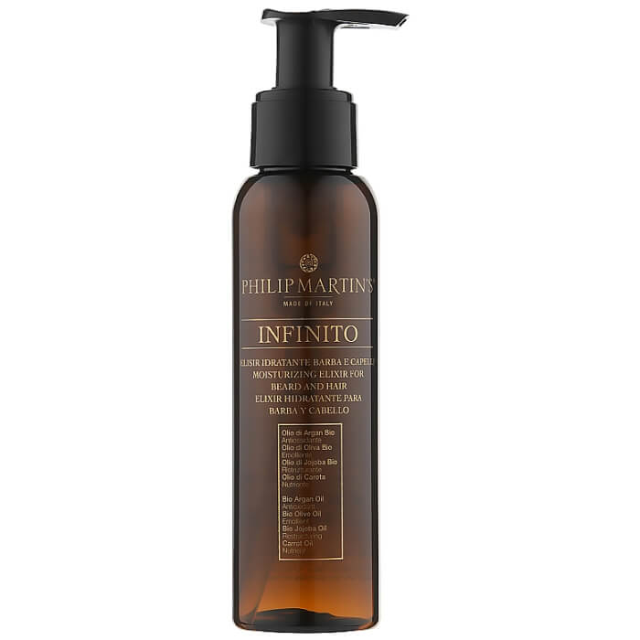 Олія для захисту і відновлення волосся Moisturizing Elixir For Beard And Hair Philip Martin's, 250 мл