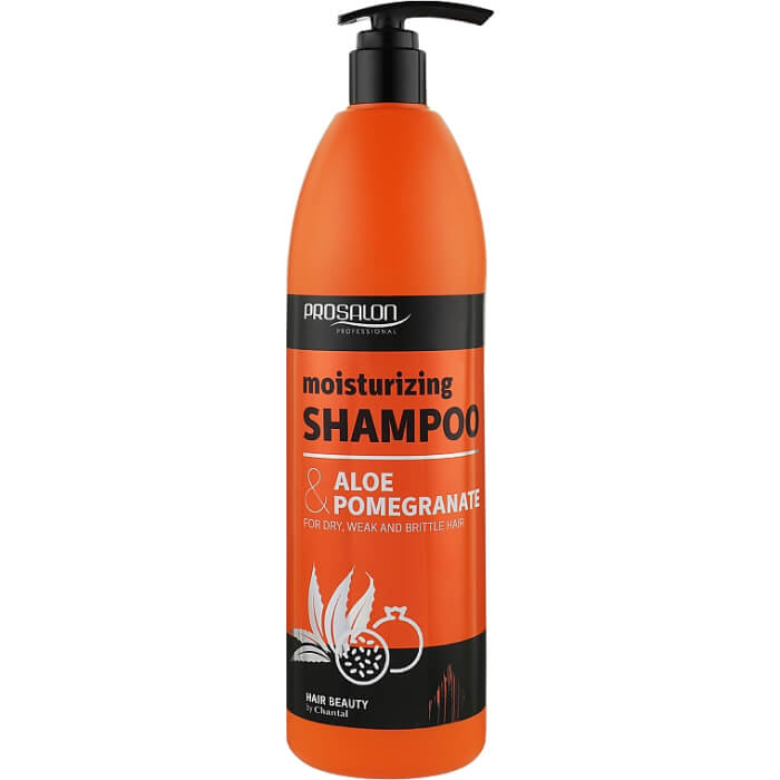 Зволожуючий шампунь з алое та гранатом Prosalon, 1000 мл