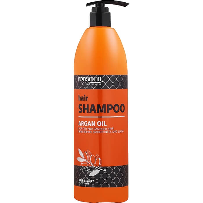 Шампунь для волосся з аргановою олією Prosalon, 1000 мл