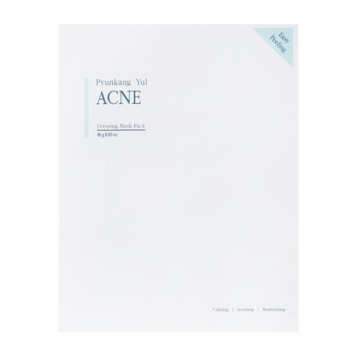 Маска от акне с экстрактом белой ивы   Acne Dressing Mask Pack Pyunkang Yul, 18 г