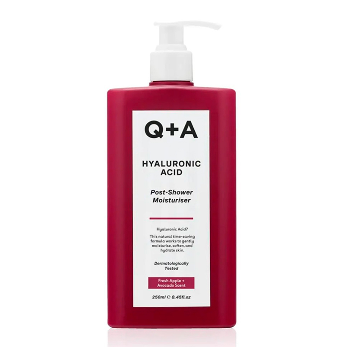 Засіб для інтенсивного зволоження вологої шкіри Q+A Hyaluronic Acid Post-Shower Moisturiser , 250 мл