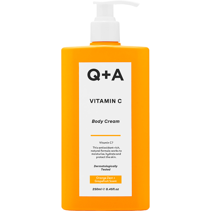 Крем для тіла з вітаміном С Q+A Vitamin C Body Cream , 250 мл