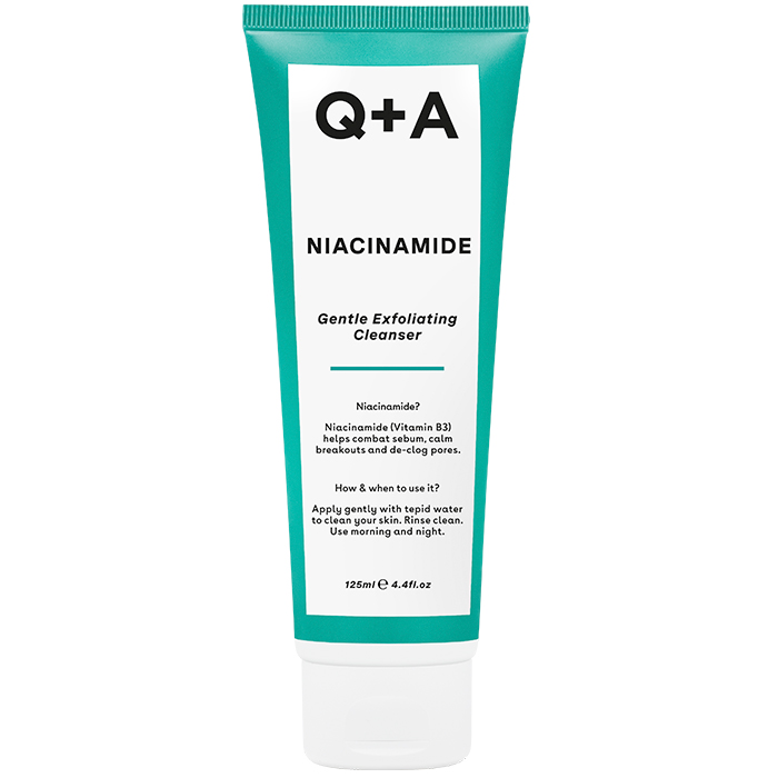 Очищувальний засіб для обличчя Q+A Niacinamide Gentle Exfoliating Cleanser , 125 мл