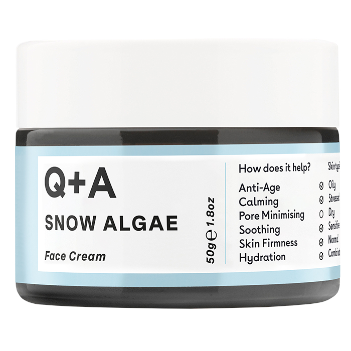 Крем для лица со снежной водорослью Q+A Snow Algae Intensive Face Cream, 50 г