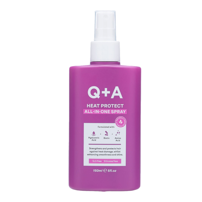 Термозащита для волос Heat Protect All-in-One Spray Q+A, 150 мл