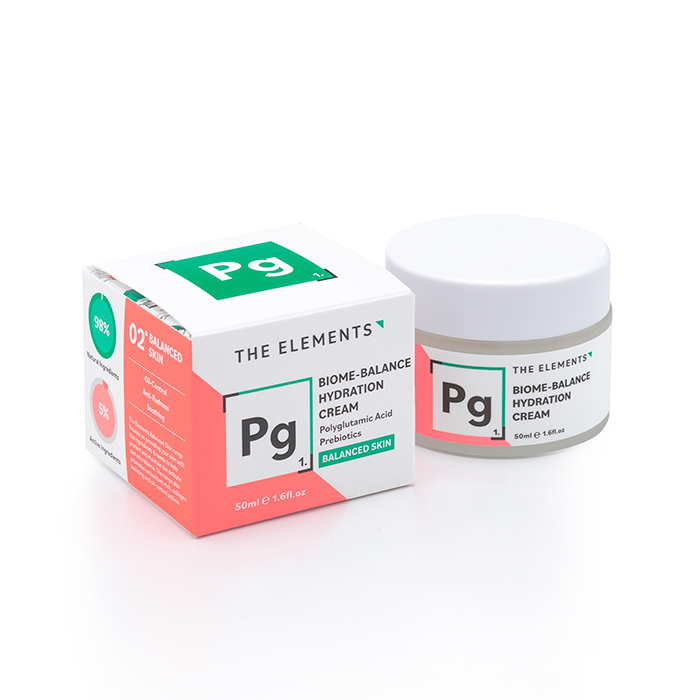 Зволожуючий крем, що балансує мікробіом шкіри The Elements Biome-Balance Hydration Cream, 50 мл