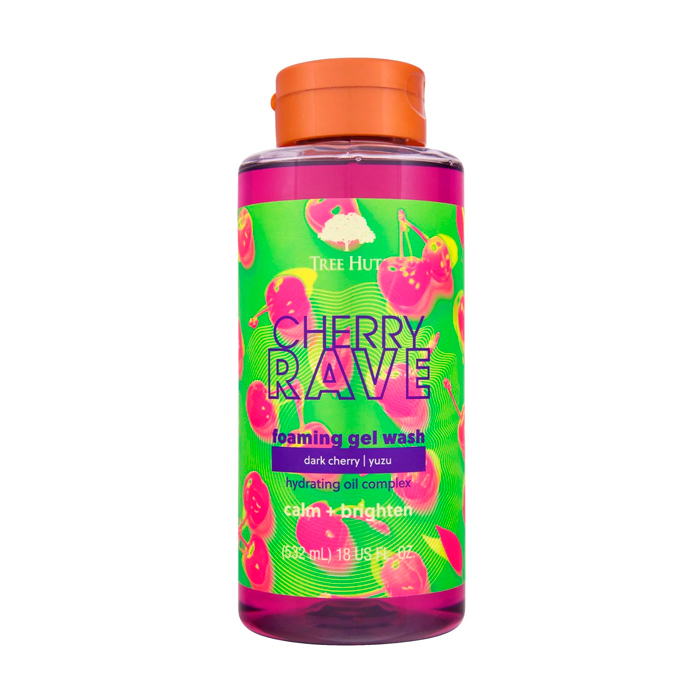 Гель для душа Tree Hut Cherry Rave Foaming Gel Wash , 532 мл