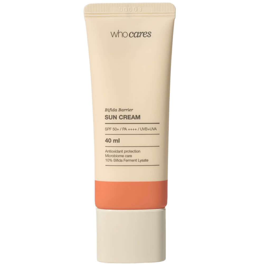 Сонцезахисний крем з антиоксидантним захистом Bifida Barrier Sun Cream SPF 50+ Who Cares, 40 мл