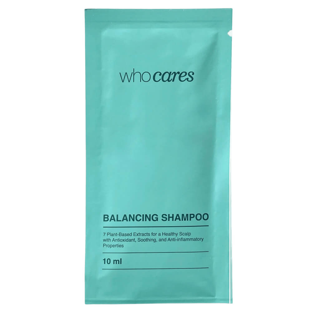 Шампунь безсульфатний (пробник) Balancing Shampoo Who Cares, 10 мл